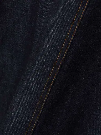 Jacquemus Triangle De-nîmes Embroidered Denim Midi Skirt | Thumbnail 4 Jacquemus Triangle De-nîmes Embroidered Denim Midi Skirt | Thumbnail 4