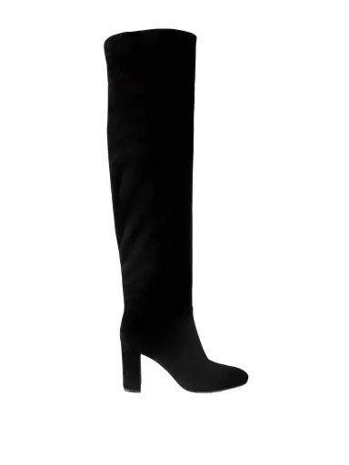 Gianvito Rossi 85 Over-the-knee Suede Boots | Thumbnail 1 Gianvito Rossi 85 Over-the-knee Suede Boots | Thumbnail 1