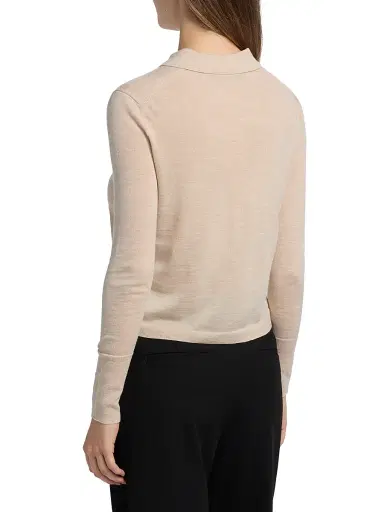 Jenni Kayne Women's Grayson Wool Polo Top | Thumbnail 5 Jenni Kayne Women's Grayson Wool Polo Top | Thumbnail 5