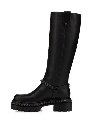 Christian Louboutin Women's Marinetta Pyraclou Boots - Black | Thumbnail 4 Christian Louboutin Women's Marinetta Pyraclou Boots - Black | Thumbnail 4