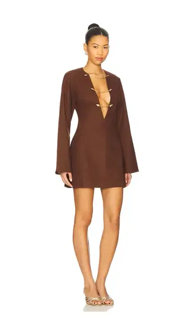 Shani Shemer Soraya Mini Kaftan | Thumbnail 2 Shani Shemer Soraya Mini Kaftan | Thumbnail 2