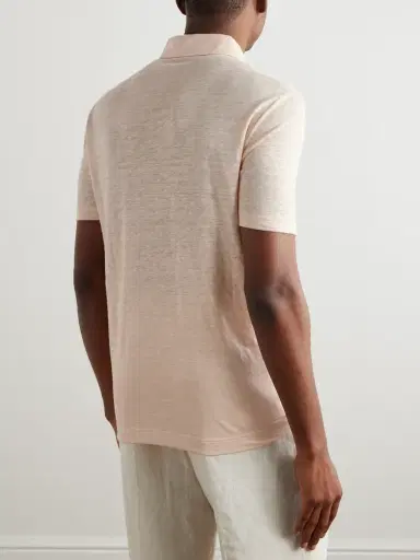 Loro Piana Linen Polo Shirt - Men | Thumbnail 3 Loro Piana Linen Polo Shirt - Men | Thumbnail 3