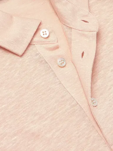 Loro Piana Linen Polo Shirt - Men | Thumbnail 4 Loro Piana Linen Polo Shirt - Men | Thumbnail 4