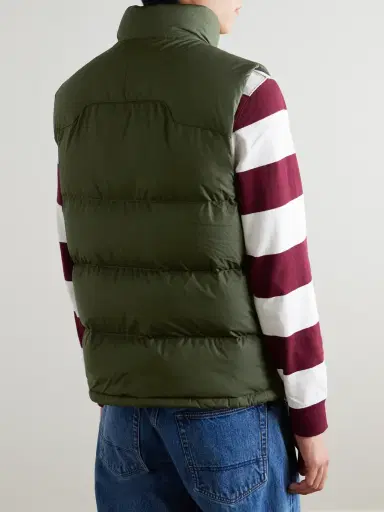 Polo Ralph Lauren Gorham Logo-Embroidered Quilted Padded Shell Down Gilet - Men | Thumbnail 3 Polo Ralph Lauren Gorham Logo-Embroidered Quilted Padded Shell Down Gilet - Men | Thumbnail 3