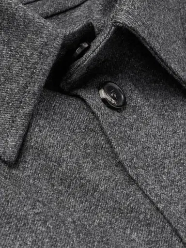 Loro Piana Jim Wish® Flannel Overshirt - Men | Thumbnail 5 Loro Piana Jim Wish® Flannel Overshirt - Men | Thumbnail 5