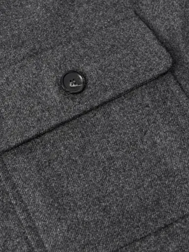Loro Piana Jim Wish® Flannel Overshirt - Men | Thumbnail 6 Loro Piana Jim Wish® Flannel Overshirt - Men | Thumbnail 6