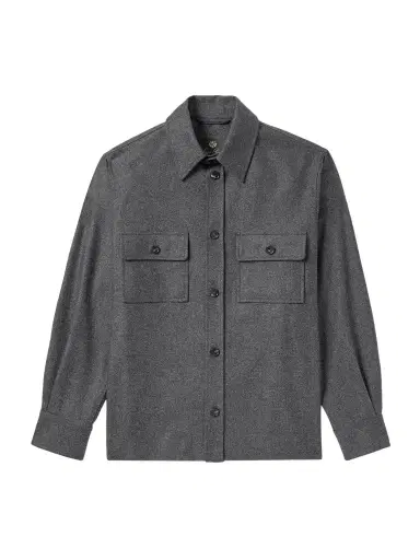 Loro Piana Jim Wish® Flannel Overshirt - Men | Thumbnail 1 Loro Piana Jim Wish® Flannel Overshirt - Men | Thumbnail 1
