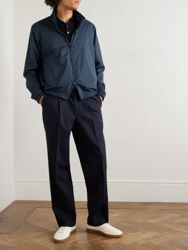 Loro Piana Reversible Windmate® Storm System® Nylon and Cashmere Blouson Jacket - Men | Thumbnail 2 Loro Piana Reversible Windmate® Storm System® Nylon and Cashmere Blouson Jacket - Men | Thumbnail 2