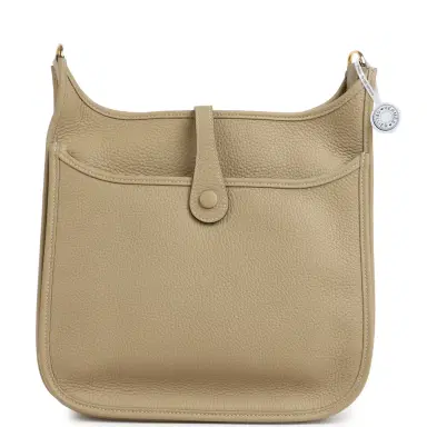 HERMÈS Hermes Evelyne III PM Trench Clemence Gold Hardware | Thumbnail 5 HERMÈS Hermes Evelyne III PM Trench Clemence Gold Hardware | Thumbnail 5