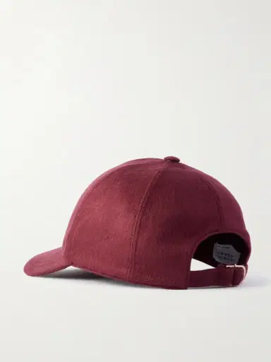 Gabriela Hearst Zed Brushed-silk And Cashmere-blend Baseball Cap | Thumbnail 3 Gabriela Hearst Zed Brushed-silk And Cashmere-blend Baseball Cap | Thumbnail 3