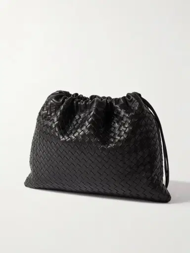 Bottega Veneta Dustbag Embellished Intrecciato Leather Pouch | Thumbnail 3 Bottega Veneta Dustbag Embellished Intrecciato Leather Pouch | Thumbnail 3