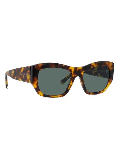 Givenchy Women's GV Day 54MM Geometric Sunglasses - Coloured Havana Green | Thumbnail 8 Givenchy Women's GV Day 54MM Geometric Sunglasses - Coloured Havana Green | Thumbnail 8