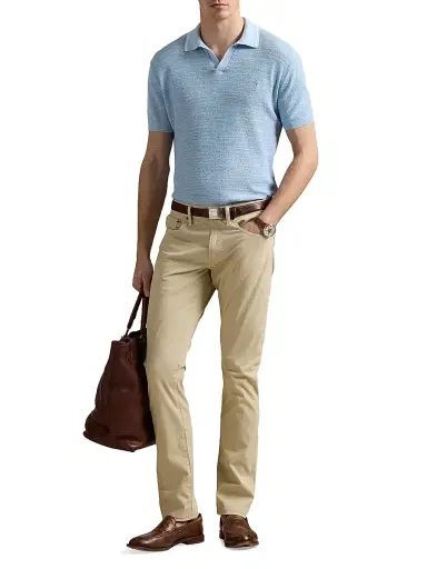 Polo Ralph Lauren Men's Sullivan Slim-Fit Stretch Twill Pants - Spring Beige | Thumbnail 2 Polo Ralph Lauren Men's Sullivan Slim-Fit Stretch Twill Pants - Spring Beige | Thumbnail 2