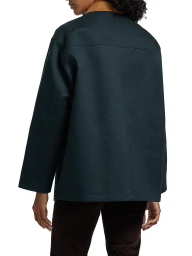 rag & bone Women's Cassidy Canvas Snap-Front Jacket - Sal | Thumbnail 5 rag & bone Women's Cassidy Canvas Snap-Front Jacket - Sal | Thumbnail 5
