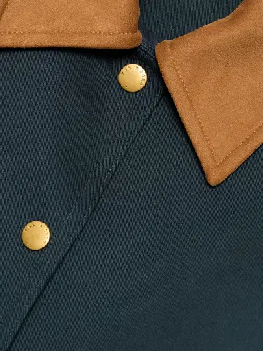 rag & bone Women's Cassidy Canvas Snap-Front Jacket - Sal | Thumbnail 7 rag & bone Women's Cassidy Canvas Snap-Front Jacket - Sal | Thumbnail 7