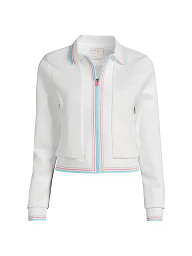 Lucky in Love Women's Retro Revival Striped Semi-Fit Jacket | Thumbnail 1 Lucky in Love Women's Retro Revival Striped Semi-Fit Jacket | Thumbnail 1