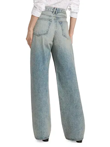 SLVRLAKE Women's Cassie Relaxed Mid-Rise Jeans - Burning Desire | Thumbnail 5 SLVRLAKE Women's Cassie Relaxed Mid-Rise Jeans - Burning Desire | Thumbnail 5