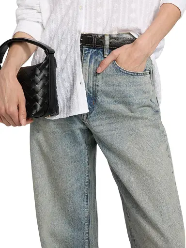 SLVRLAKE Women's Cassie Relaxed Mid-Rise Jeans - Burning Desire | Thumbnail 6 SLVRLAKE Women's Cassie Relaxed Mid-Rise Jeans - Burning Desire | Thumbnail 6