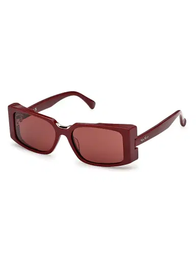 Max Mara Women's Spark 54MM Rectangular Sunglasses - Shiny Wine | Thumbnail 1 Max Mara Women's Spark 54MM Rectangular Sunglasses - Shiny Wine | Thumbnail 1