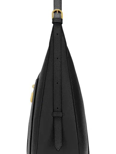 DeMellier Women's Siena Grained Leather Hobo Bag - Black Grain | Thumbnail 7 DeMellier Women's Siena Grained Leather Hobo Bag - Black Grain | Thumbnail 7