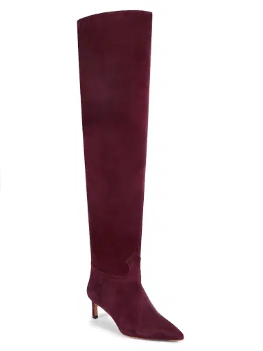 Ulla Johnson Women's Carolina Slouchy 55MM Over-The-Knee Suede Boots - Cognac | Thumbnail 2 Ulla Johnson Women's Carolina Slouchy 55MM Over-The-Knee Suede Boots - Cognac | Thumbnail 2