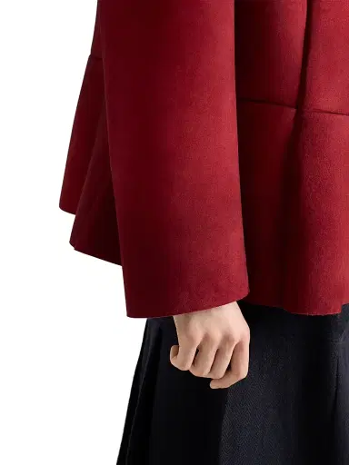 Prada Women's Bonded Suede Jacket - Brown | Thumbnail 11 Prada Women's Bonded Suede Jacket - Brown | Thumbnail 11