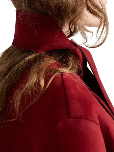 Prada Women's Bonded Suede Jacket - Brown | Thumbnail 10 Prada Women's Bonded Suede Jacket - Brown | Thumbnail 10