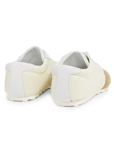 Marni Men's Retro Suede-Detailed Sneakers - Off White | Thumbnail 3 Marni Men's Retro Suede-Detailed Sneakers - Off White | Thumbnail 3