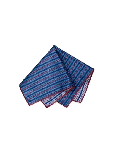 Stefano Ricci Men's Luxury Silk Tie Set - Red Navy | Thumbnail 3 Stefano Ricci Men's Luxury Silk Tie Set - Red Navy | Thumbnail 3
