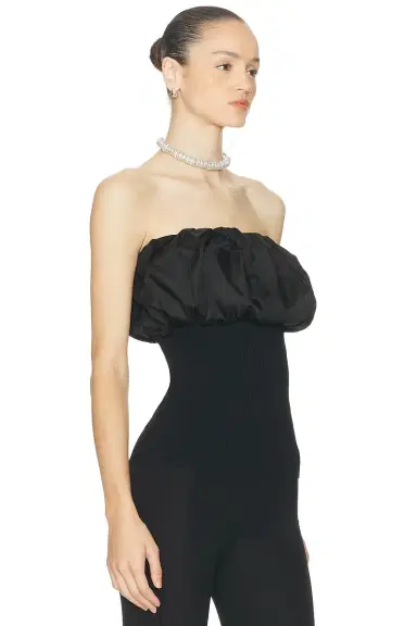 Ganni Strapless Top | Thumbnail 2 Ganni Strapless Top | Thumbnail 2