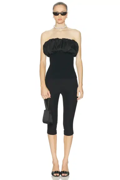 Ganni Strapless Top | Thumbnail 4 Ganni Strapless Top | Thumbnail 4