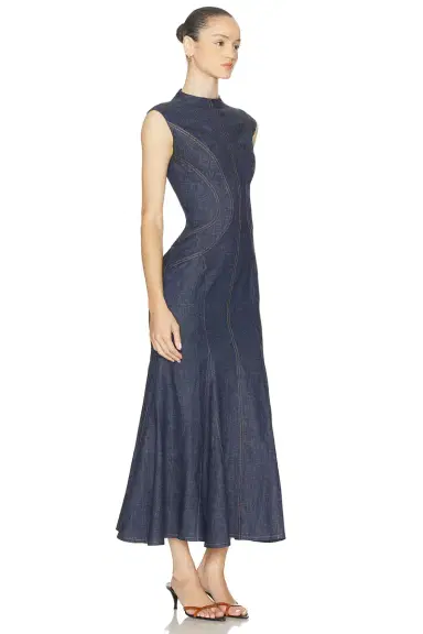 Mimchik Denim Dress | Thumbnail 2 Mimchik Denim Dress | Thumbnail 2