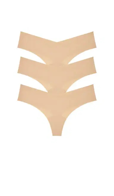 Commando Invisible Rib One Size Thong 3 Packs | Thumbnail 1 Commando Invisible Rib One Size Thong 3 Packs | Thumbnail 1