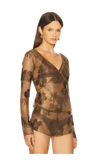 Jaded London Celina Wrap Top | Thumbnail 2 Jaded London Celina Wrap Top | Thumbnail 2