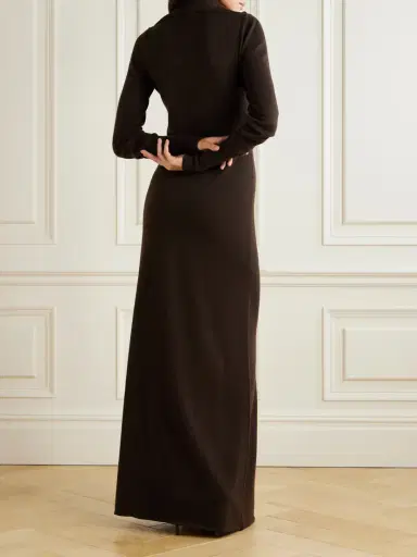 Tom Ford Turtleneck Cashmere Maxi Dress | Thumbnail 3 Tom Ford Turtleneck Cashmere Maxi Dress | Thumbnail 3