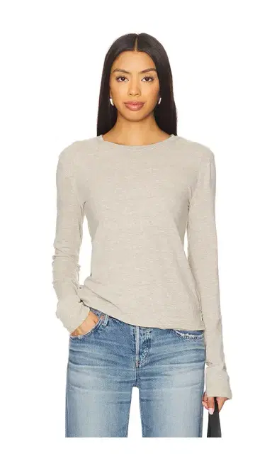 Free People x We The Free Nova Tee Long Sleeve In Caiman | Thumbnail 1 Free People x We The Free Nova Tee Long Sleeve In Caiman | Thumbnail 1