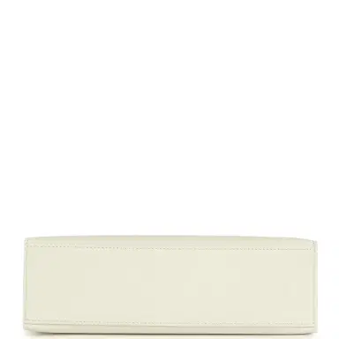 HERMÈS Hermes Kelly Pochette White Swift Gold Hardware | Thumbnail 6 HERMÈS Hermes Kelly Pochette White Swift Gold Hardware | Thumbnail 6
