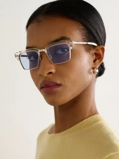 Jacques Marie Mage Alin Acetate And Silver-tone Square-frame Sunglasses | Thumbnail 2 Jacques Marie Mage Alin Acetate And Silver-tone Square-frame Sunglasses | Thumbnail 2