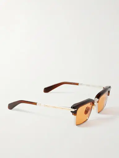 Jacques Marie Mage Alin Acetate And Silver And Gold-tone Square-frame Sunglasses | Thumbnail 3 Jacques Marie Mage Alin Acetate And Silver And Gold-tone Square-frame Sunglasses | Thumbnail 3