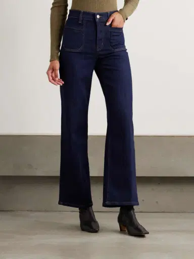 Frame Le Slim Palazzo Modernist Pocket High-rise Wide-leg Jeans | Thumbnail 3 Frame Le Slim Palazzo Modernist Pocket High-rise Wide-leg Jeans | Thumbnail 3
