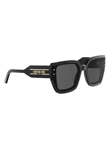 Dior Women's Signature S14I 64MM Square Sunglasses - Shinyblackandsmoke | Thumbnail 8 Dior Women's Signature S14I 64MM Square Sunglasses - Shinyblackandsmoke | Thumbnail 8