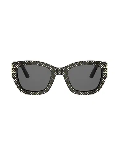 Dior Women's Signature S16I 52MM Studded Square Sunglasses - Blackandsmoke | Thumbnail 2 Dior Women's Signature S16I 52MM Studded Square Sunglasses - Blackandsmoke | Thumbnail 2