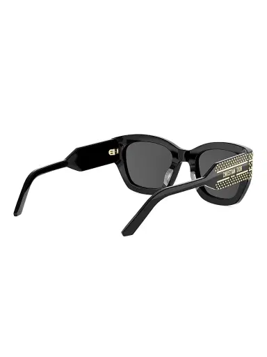 Dior Women's Signature S16I 52MM Studded Square Sunglasses - Blackandsmoke | Thumbnail 6 Dior Women's Signature S16I 52MM Studded Square Sunglasses - Blackandsmoke | Thumbnail 6
