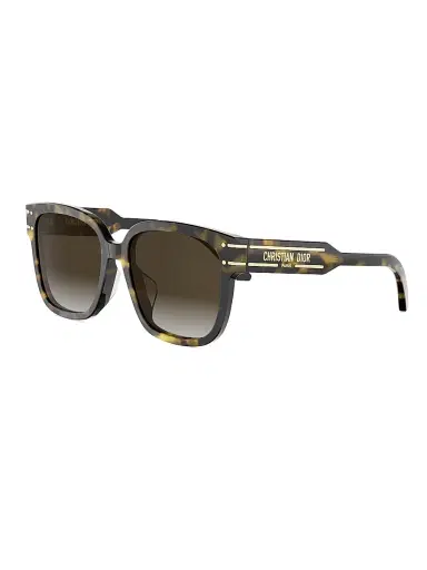 Dior Women's Signature S7F 58MM Square Sunglasses - Darkhavanaandgradientbrown | Thumbnail 1 Dior Women's Signature S7F 58MM Square Sunglasses - Darkhavanaandgradientbrown | Thumbnail 1