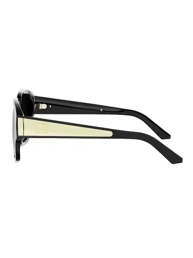 Dior Women's Glow S2I 54MM Square Sunglasses - Shinyblackandgradientsmoke | Thumbnail 3 Dior Women's Glow S2I 54MM Square Sunglasses - Shinyblackandgradientsmoke | Thumbnail 3
