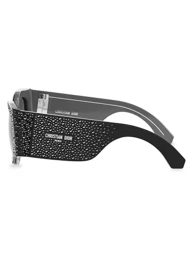 Dior Women's Nuit S1I 54MM Square Sunglasses - Blackandsmokemirror | Thumbnail 3 Dior Women's Nuit S1I 54MM Square Sunglasses - Blackandsmokemirror | Thumbnail 3