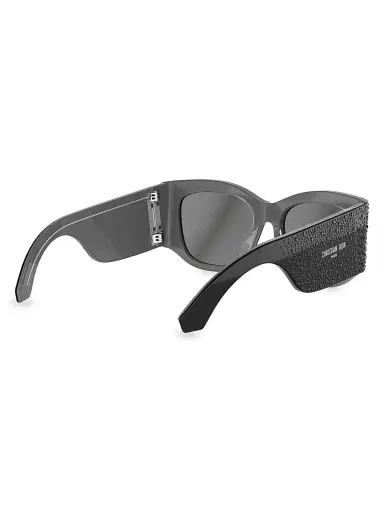 Dior Women's Nuit S1I 54MM Square Sunglasses - Blackandsmokemirror | Thumbnail 6 Dior Women's Nuit S1I 54MM Square Sunglasses - Blackandsmokemirror | Thumbnail 6