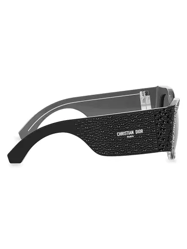 Dior Women's Nuit S1I 54MM Square Sunglasses - Blackandsmokemirror | Thumbnail 7 Dior Women's Nuit S1I 54MM Square Sunglasses - Blackandsmokemirror | Thumbnail 7