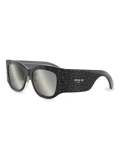 Dior Women's Nuit S1I 54MM Square Sunglasses - Blackandsmokemirror | Thumbnail 1 Dior Women's Nuit S1I 54MM Square Sunglasses - Blackandsmokemirror | Thumbnail 1