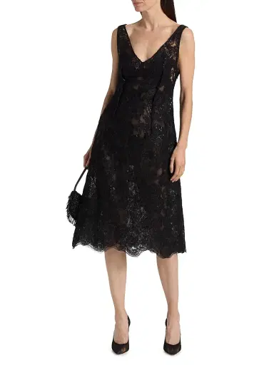 Simkhai Women's Delphine Embellished Lace Cocktail Dress | Thumbnail 3 Simkhai Women's Delphine Embellished Lace Cocktail Dress | Thumbnail 3